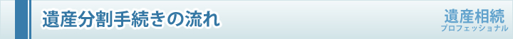 遺産分割手続きの流れ